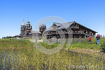 Kizhi Island in Russia Editorial Stock Photo